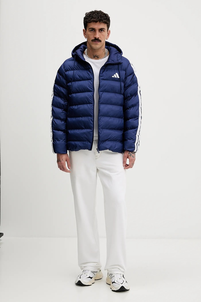 Jakna adidas Essentials Climawarm JX7771 vijolična AW25