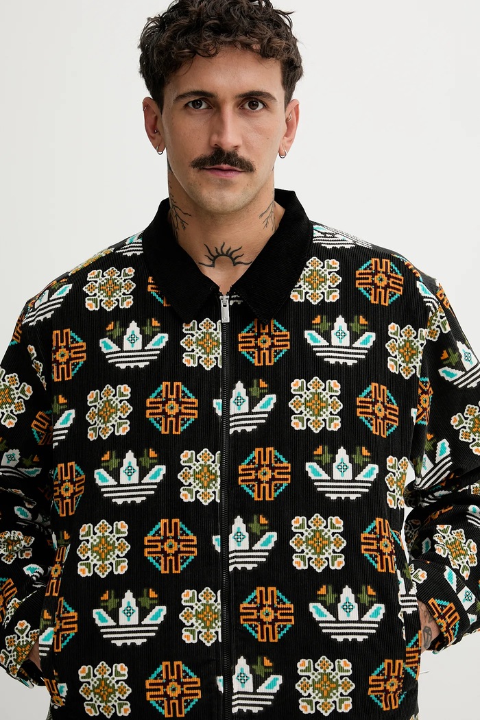 Джинсово яке adidas Originals Monogram черен JY2998