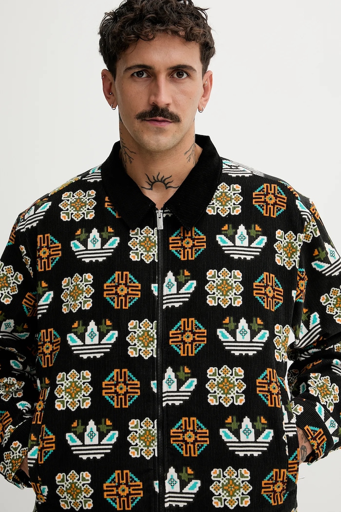 Джинсово яке adidas Originals Monogram черен JY2998