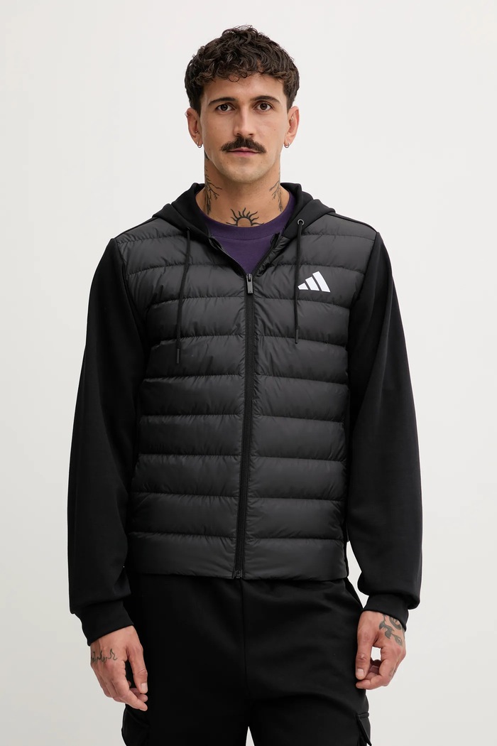 Bunda adidas Essentials Climawarm prechodné čierna KA5251