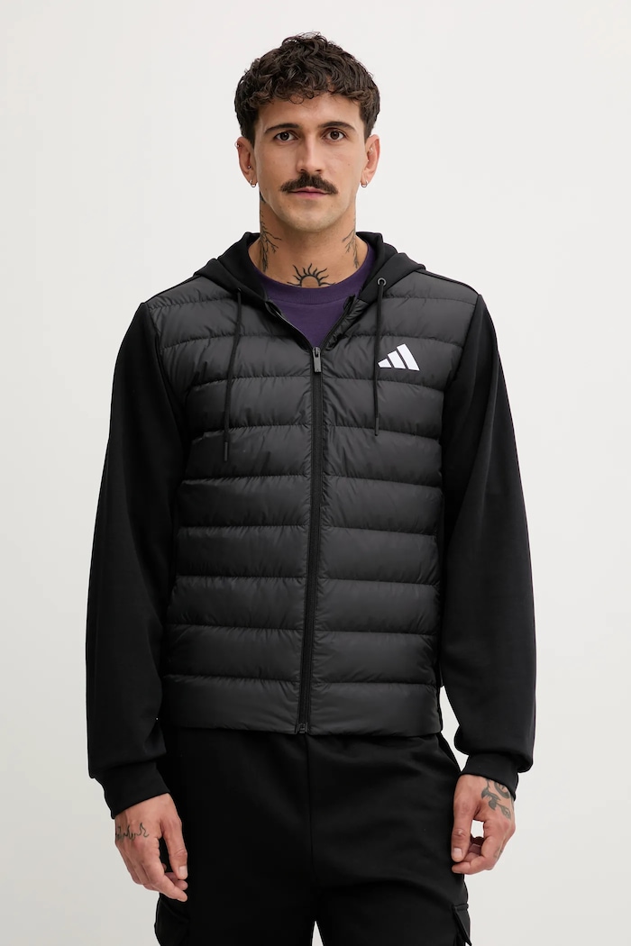 Bunda adidas Essentials Climawarm prechodné čierna KA5251
