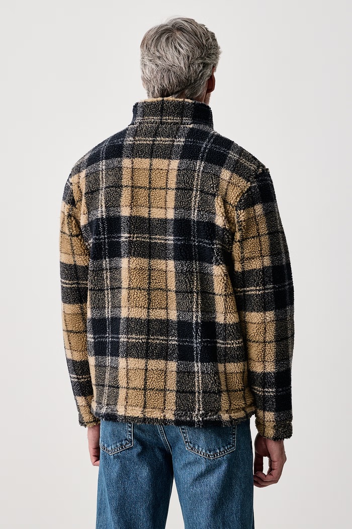 Ρούχα Barbour Μπλούζα fleece ανδρική MFL0187 σκούρο μπλε