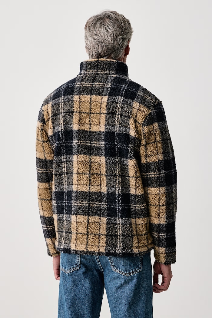 Ρούχα Barbour Μπλούζα fleece ανδρική MFL0187 σκούρο μπλε