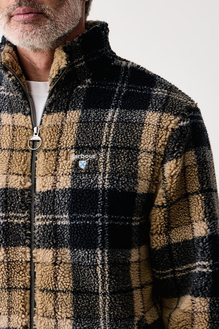 Μπλούζα fleece ανδρική Barbour MFL0187 σκούρο μπλε