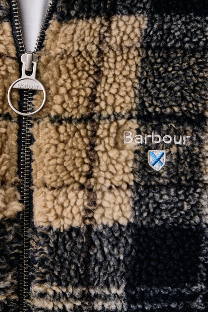 Μπλούζα fleece ανδρική Barbour σκούρο μπλε MFL0187
