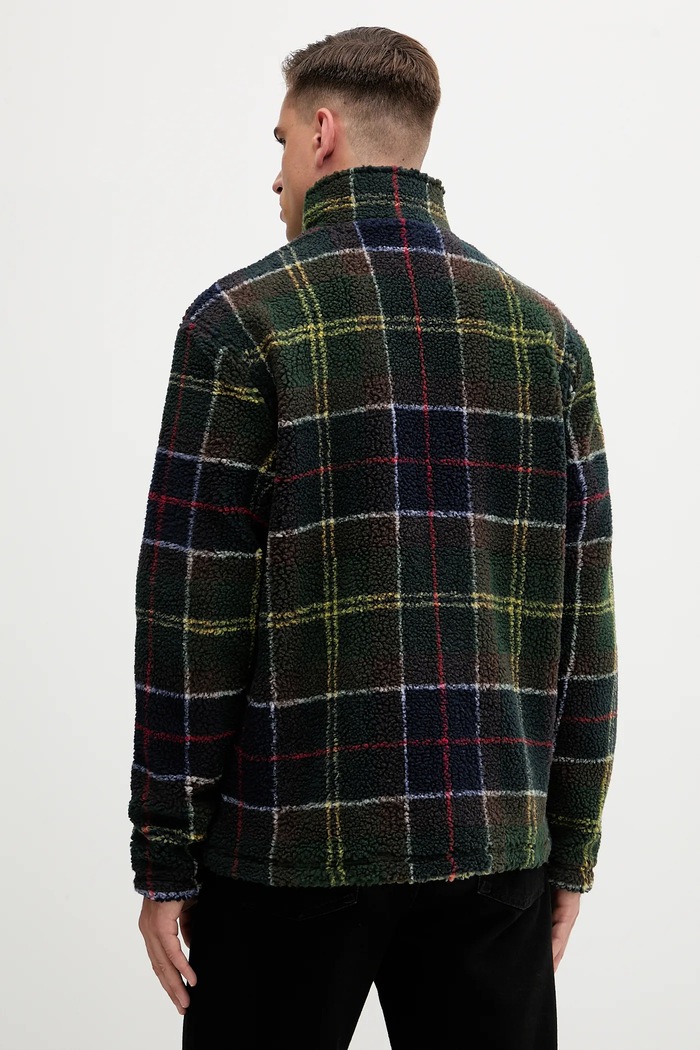 Oblečení Barbour Fleece mikina pánská MFL0187 zelená