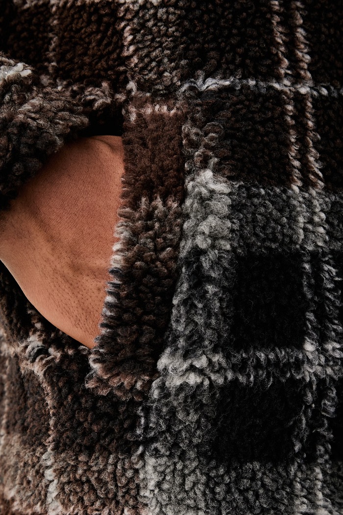 Barbour bluza polarowa męska MFL0187 brązowy