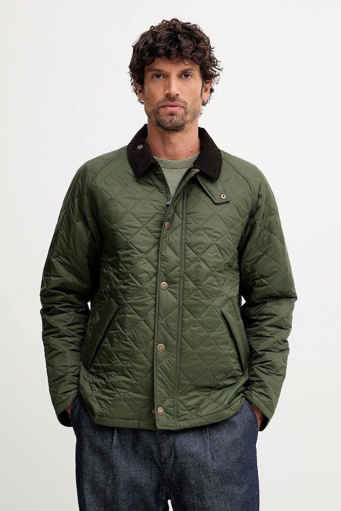 Barbour kurtka bez kaptura zielony MQU1864