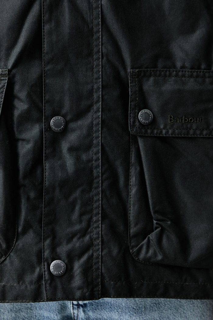 Barbour Krótka kurtka damska bawełniana BEAUFORT MWX2347