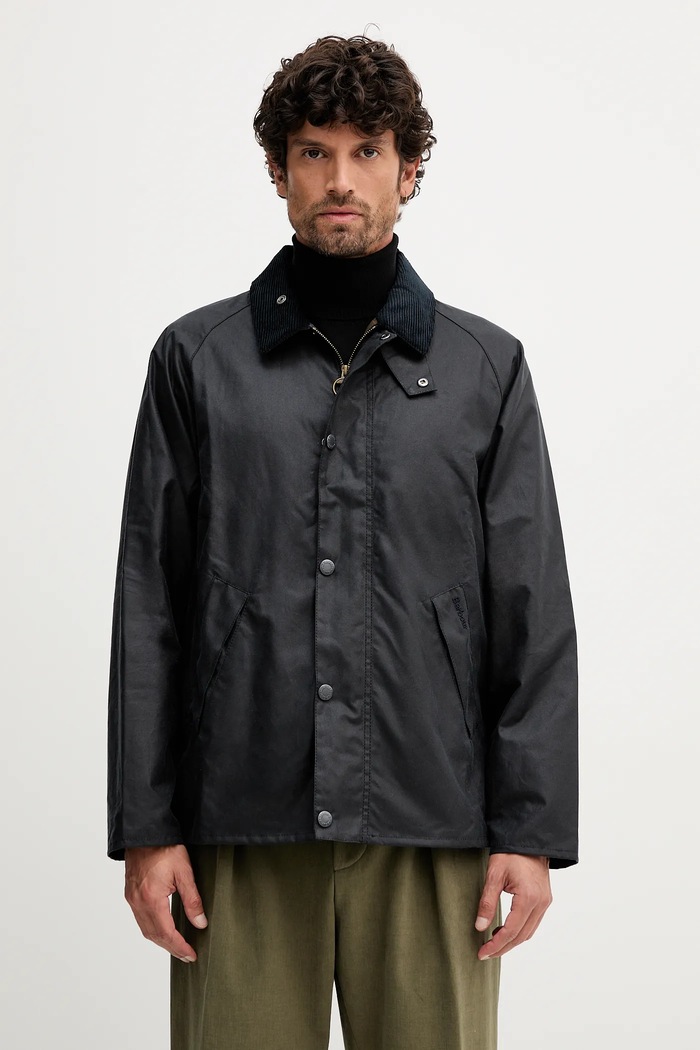 Barbour Jachetă de bumbac bleumarin MWX2492