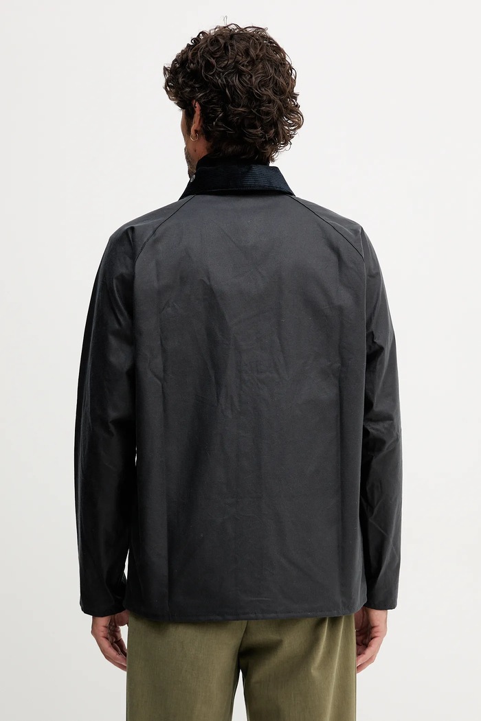 Îmbrăcăminte Barbour Jachetă de bumbac MWX2492 bleumarin