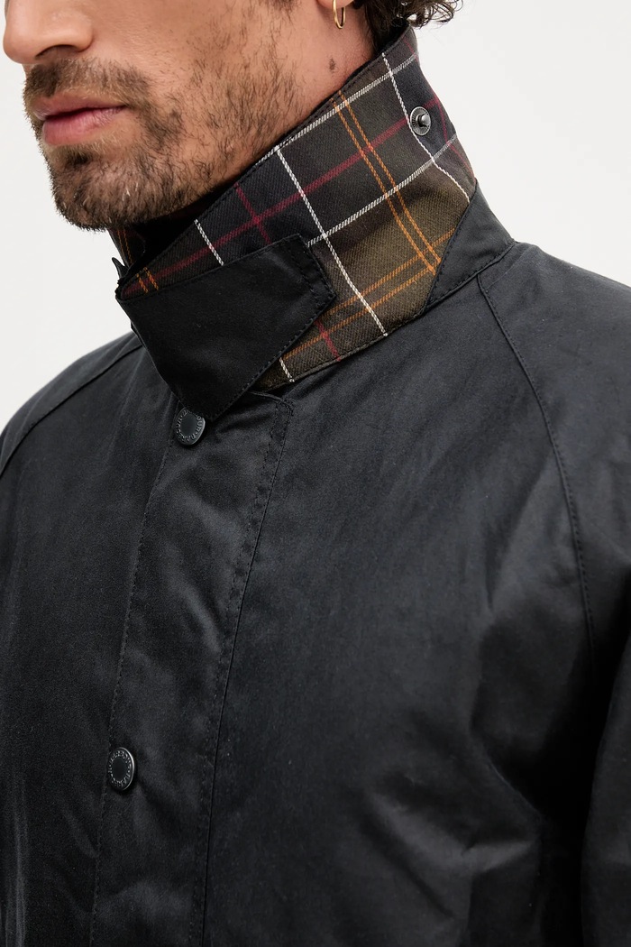Jachetă de bumbac Barbour bleumarin MWX2492