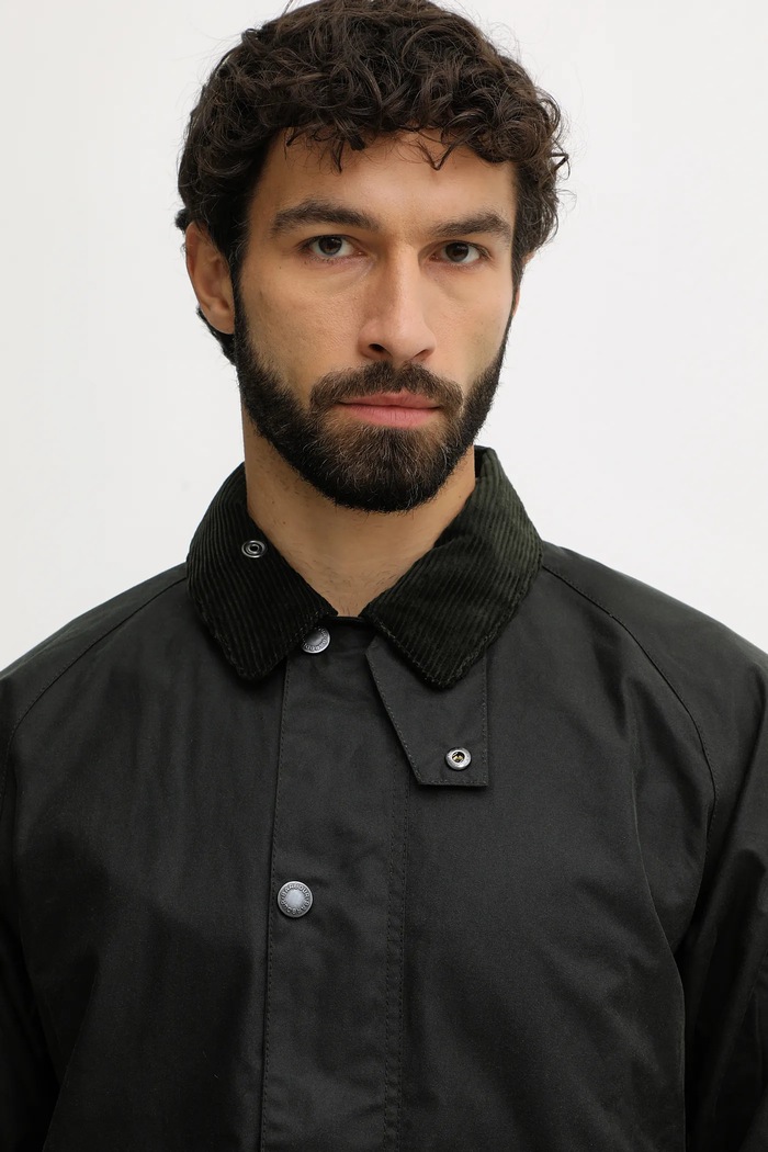 Barbour jachetă de bumbac verde MWX2492