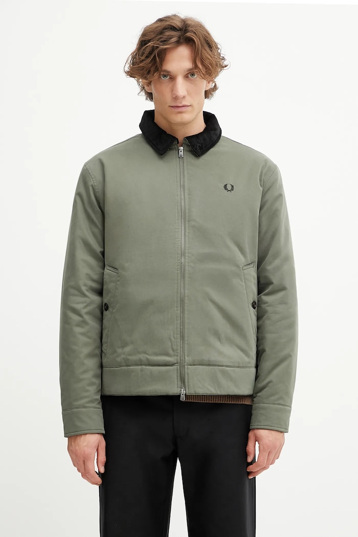 Jakna Fred Perry za prijelazno razdoblje zelena J8535