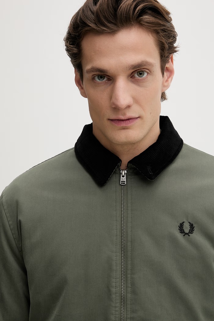Bunda Fred Perry zelená J8535
