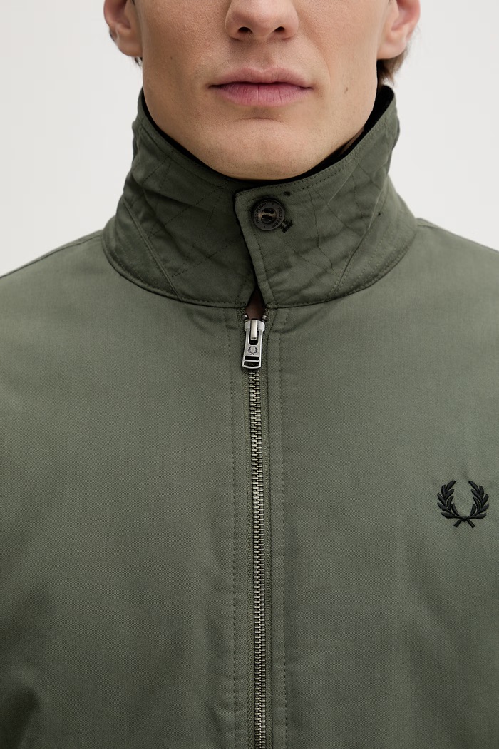 Bunda Fred Perry J8535 zelená