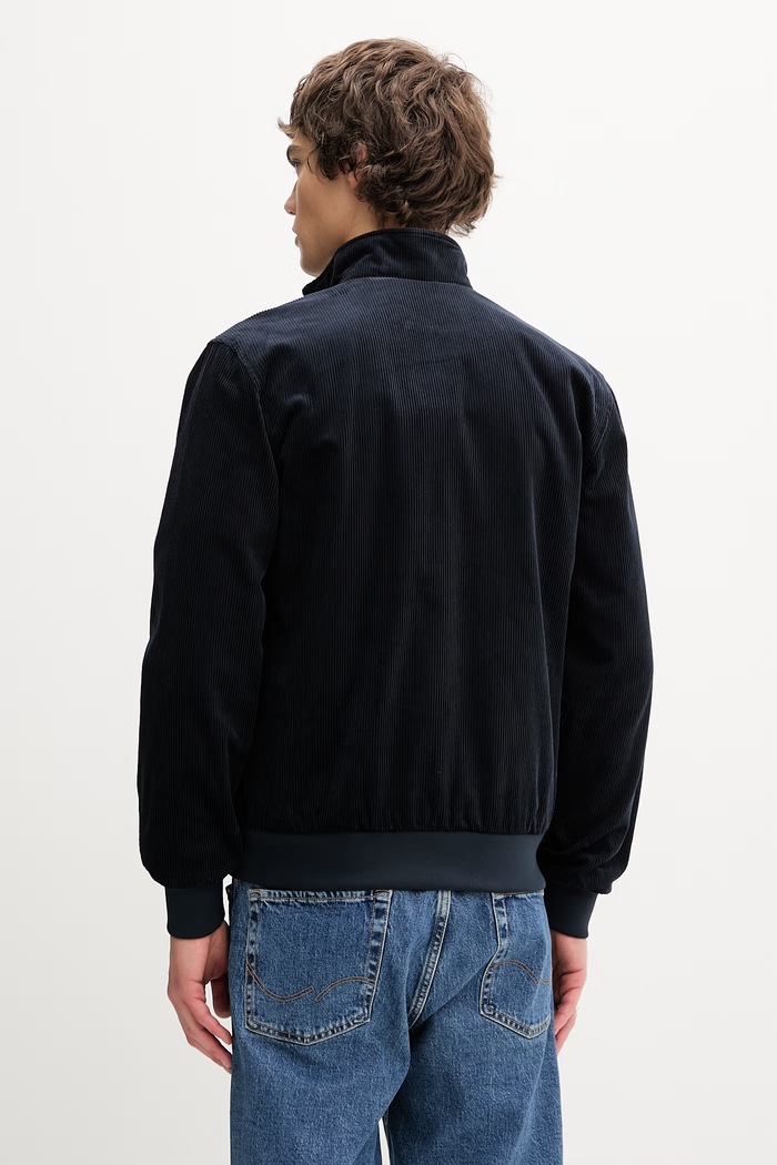 Îmbrăcăminte Fred Perry geacă din velur J8546 bleumarin