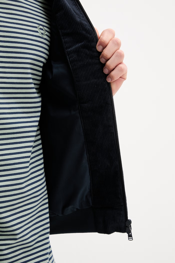 Fred Perry geacă din velur J8546