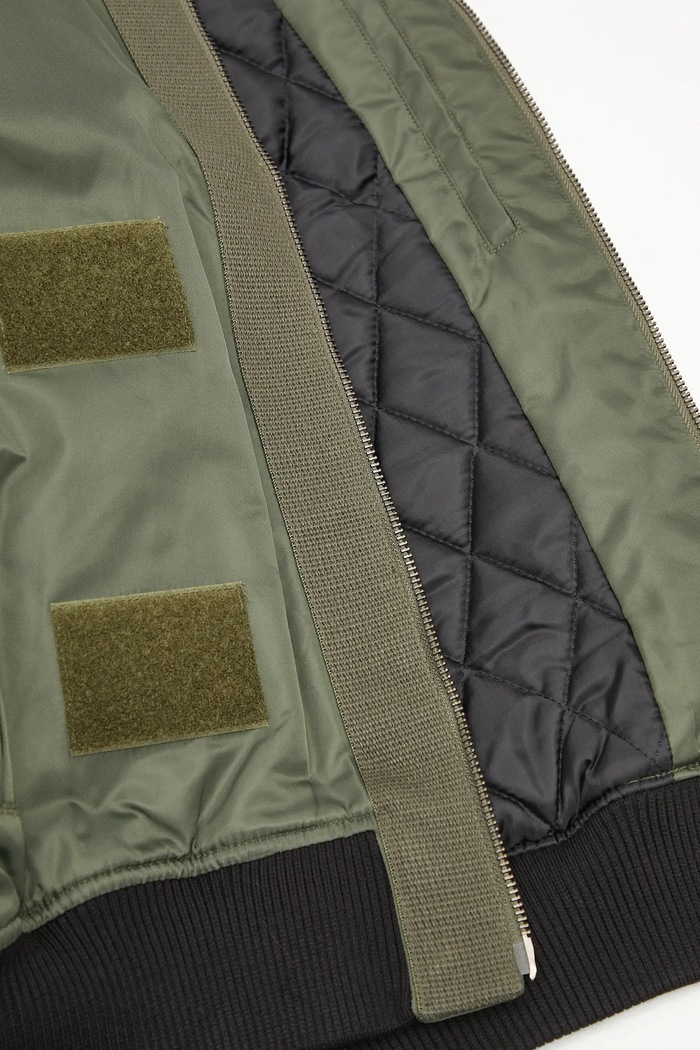 Andersson Bell giacca bomber Flight Layered Washed Bomber awa708m