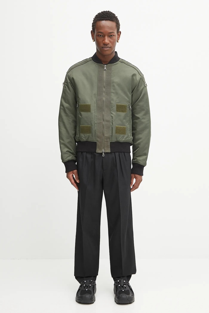 Andersson Bell giacca bomber Flight Layered Washed Bomber awa708m