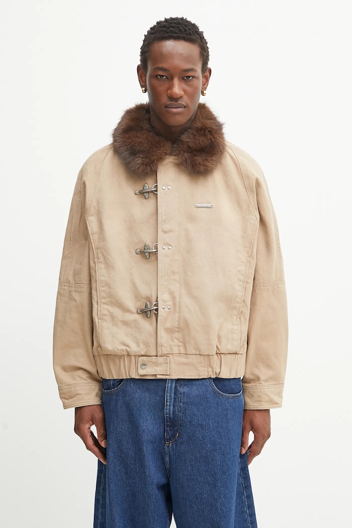 Μπουφάν Andersson Bell Ortega Washed Cotton μόνωση μπεζ awa712u