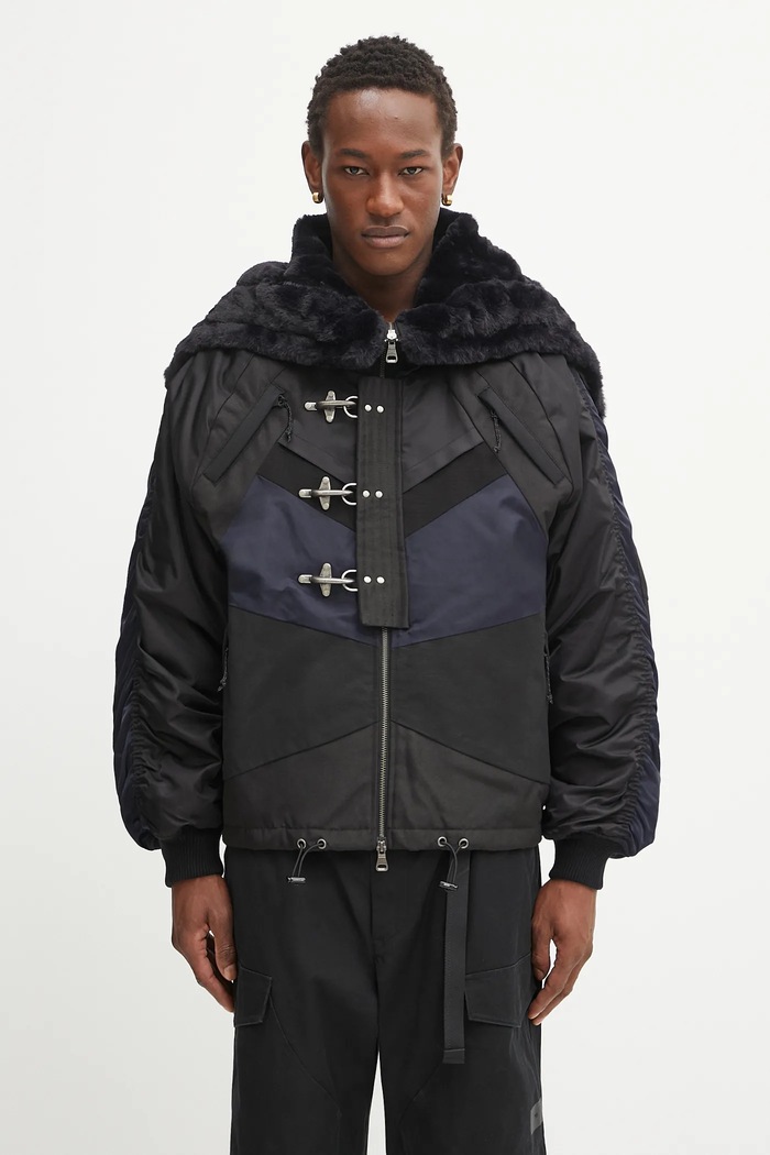 Andersson Bell cotton jacket Norwegian N2B black awa690u