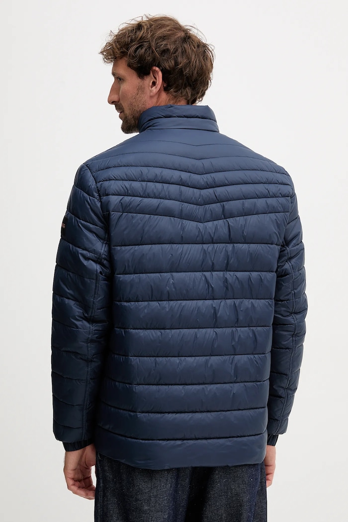 Oblečenie BOSS Orange bunda pánska Oden2 50549252 tmavomodrá