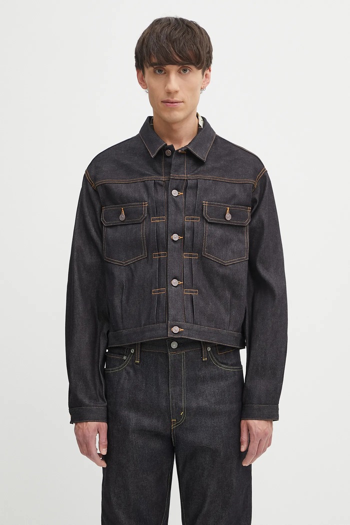 Visvim farmerdzseki ss 101x jkt nem bélelt sötétkék 125105006001