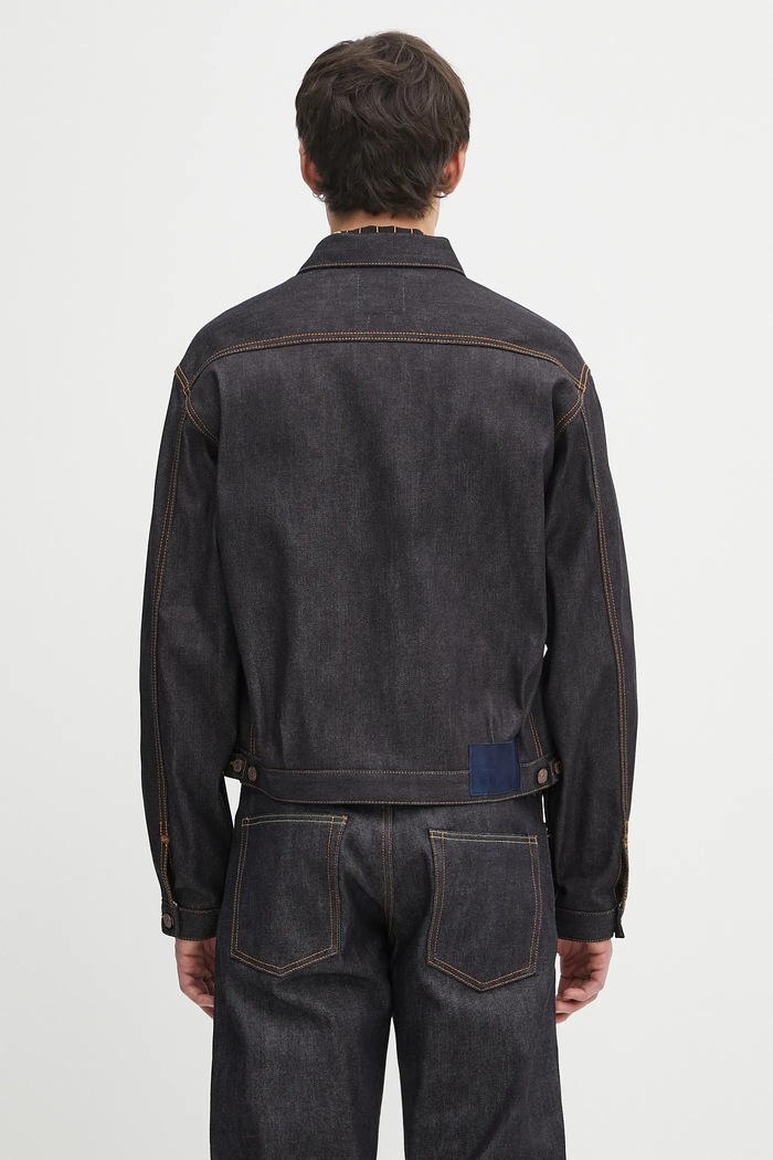 Ruházat Visvim farmerdzseki ss 101x jkt 125105006001 sötétkék