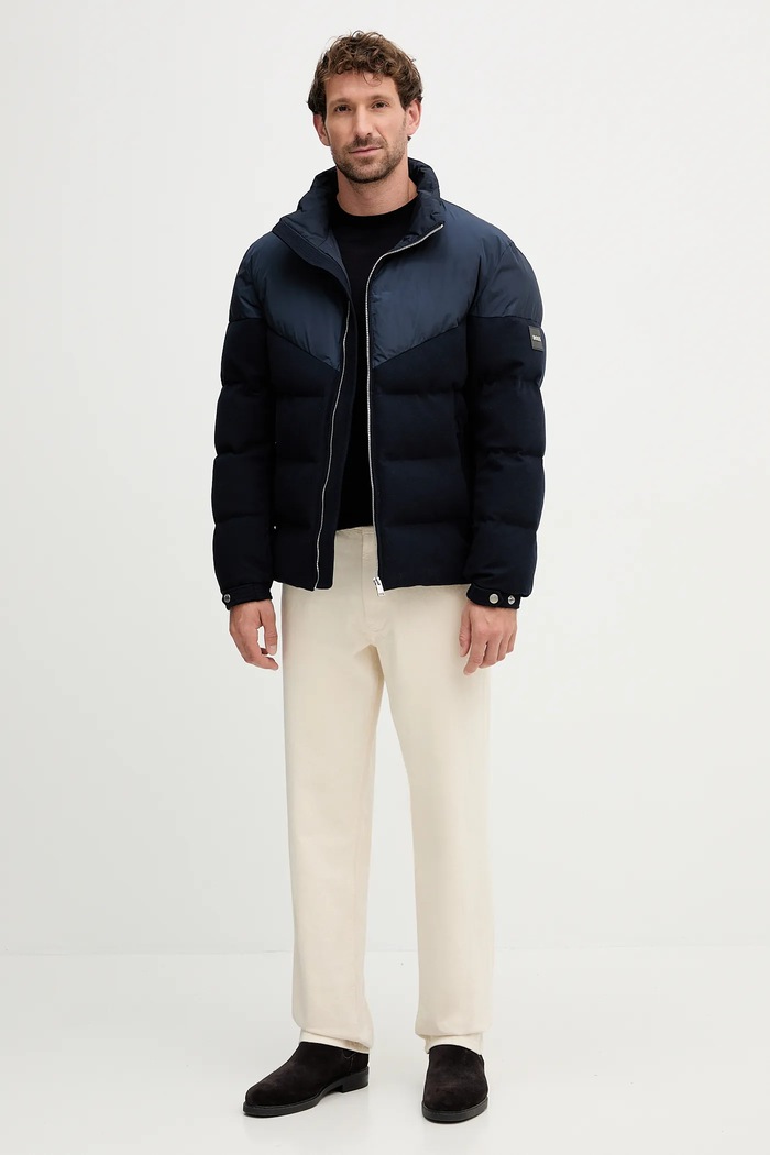 BOSS Geacă H-Clanello1 50548810 bleumarin AW25