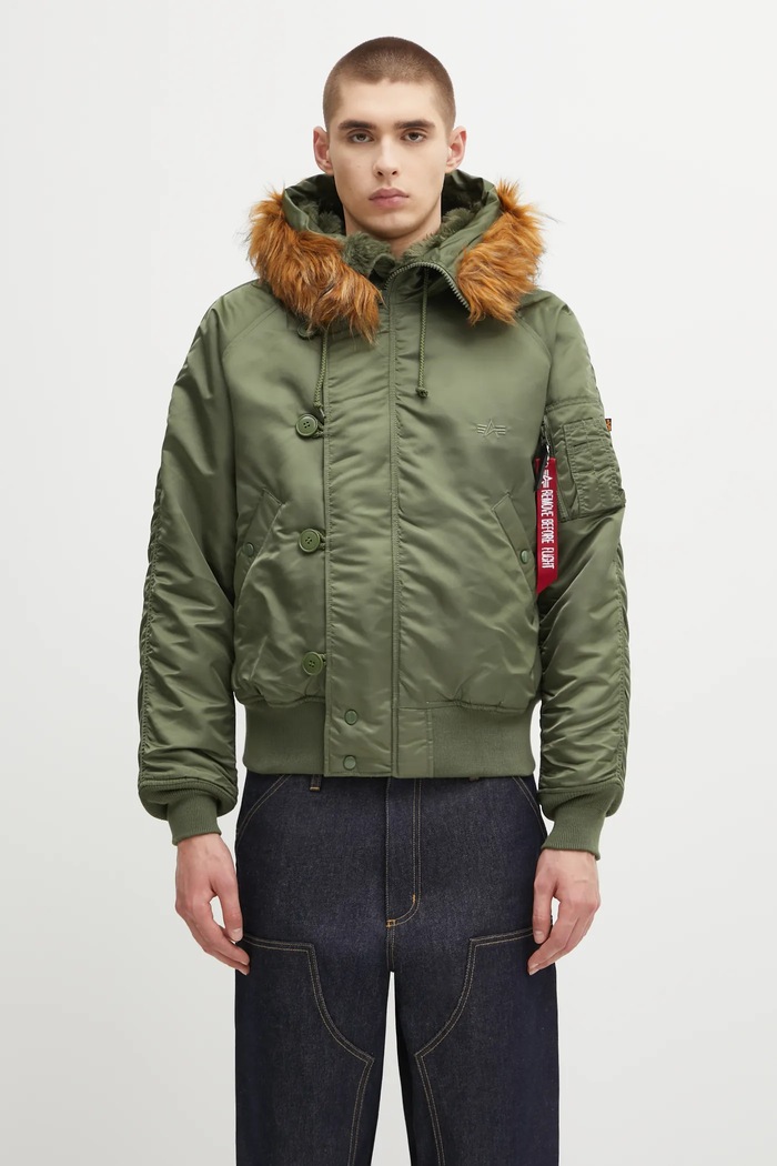 Alpha Industries kurtka N-2B Heritage pozostałe zielony 100105