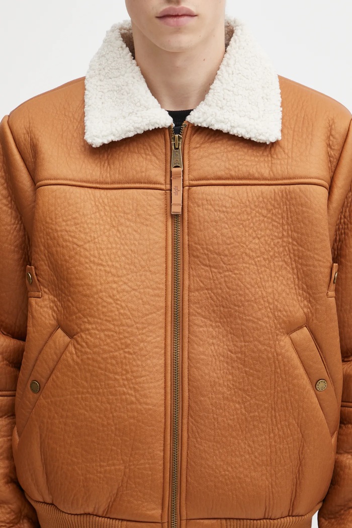 Jakna Alpha Industries B-15 Modified smeđa 258117