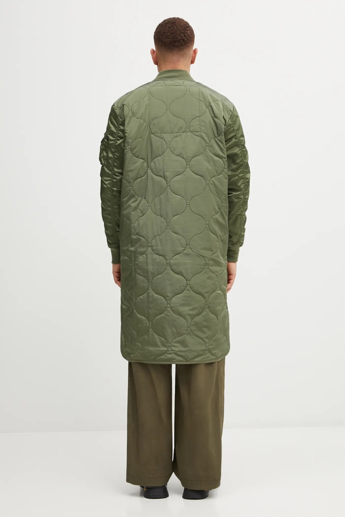 Odzież Alpha Industries kurtka ALS Coat UV 146106UV zielony