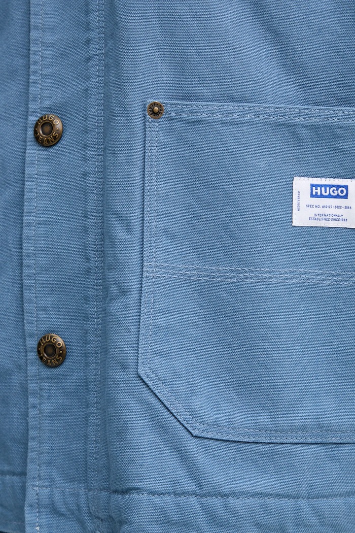 Hugo Blue pamut kabát 50546738 kék