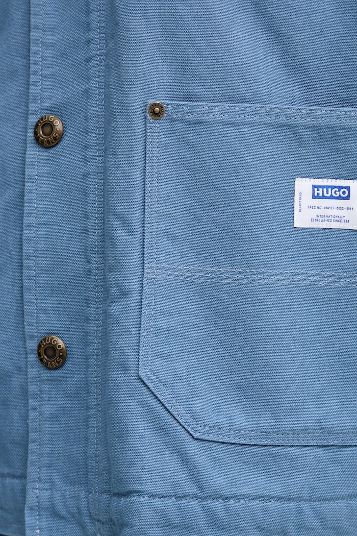 Hugo Blue pamut kabát 50546738 kék
