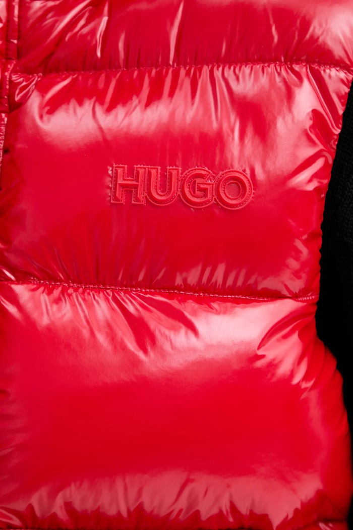 HUGO bezrękawnik Baltino2541 50547981 czerwony
