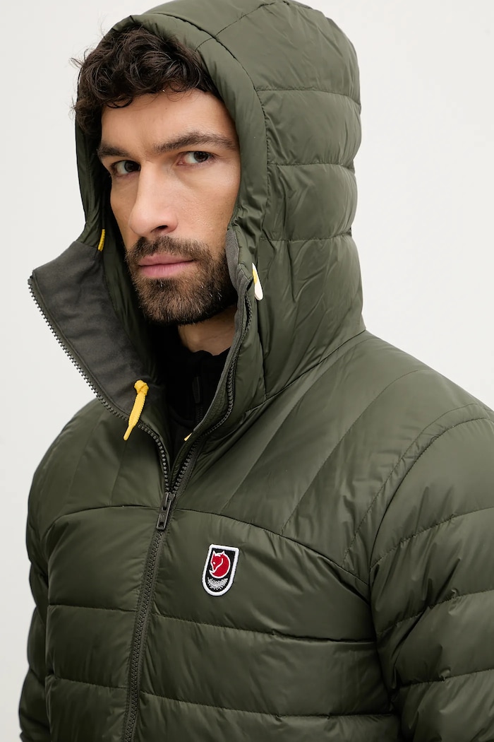 Μπουφάν με επένδυση από πούπουλα Fjallraven Expedition πράσινο F86121