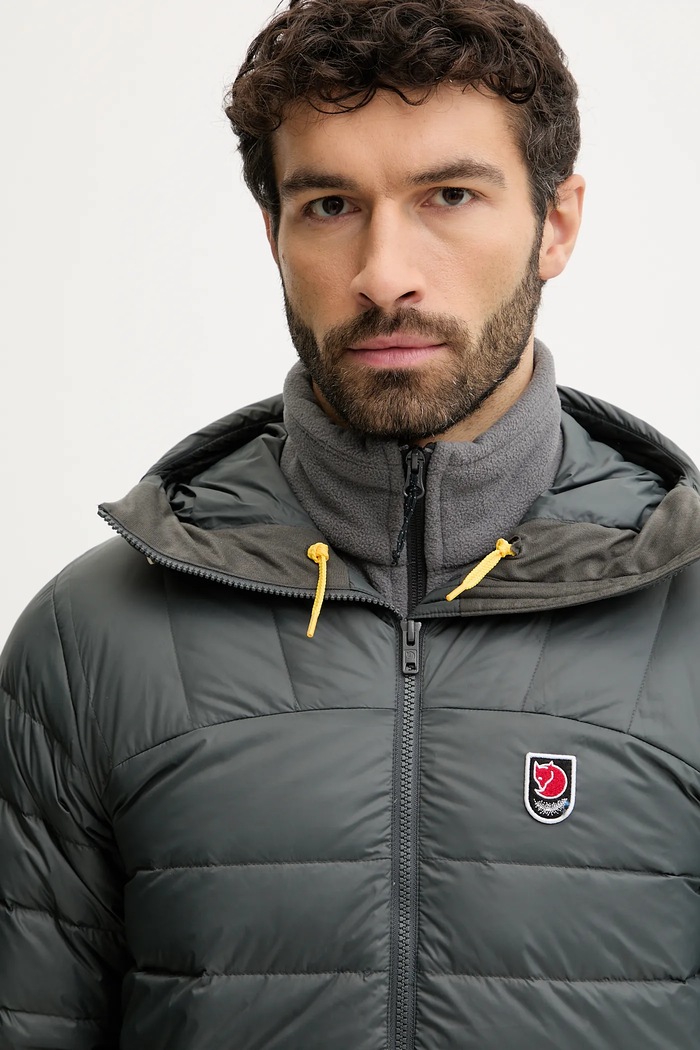 Ρούχα Μπουφάν με επένδυση από πούπουλα Fjallraven Expedition F86121 γκρί