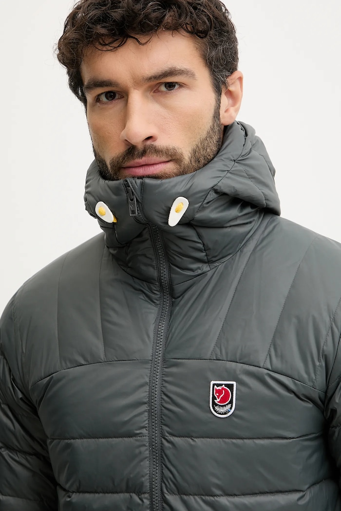 Μπουφάν με επένδυση από πούπουλα Fjallraven Expedition γκρί F86121