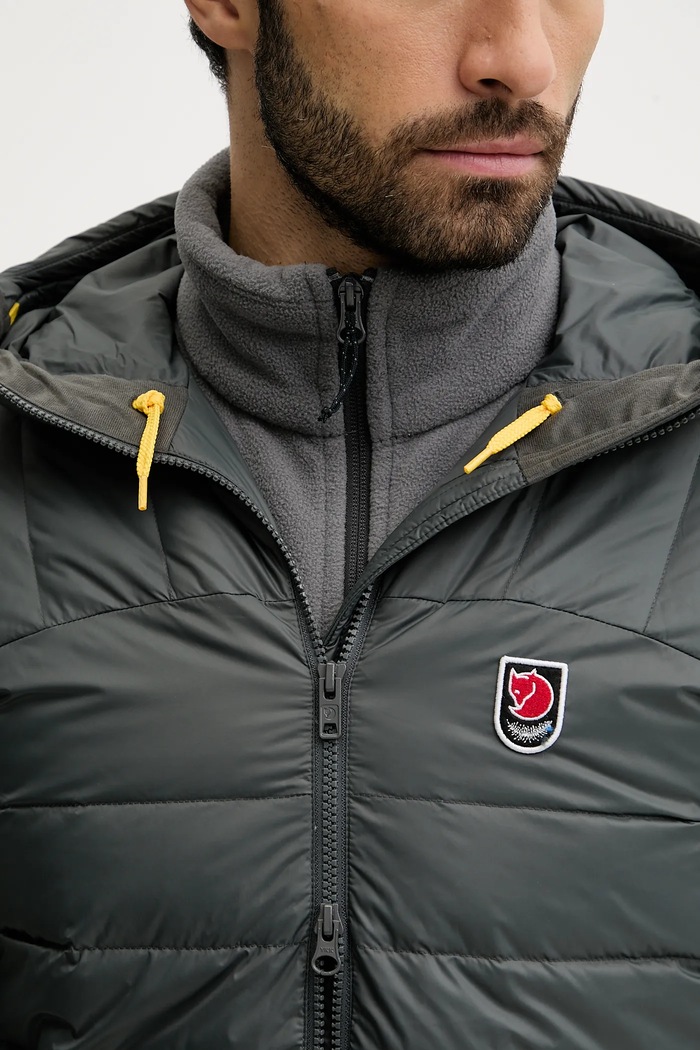 Μπουφάν με επένδυση από πούπουλα Fjallraven Expedition F86121 γκρί