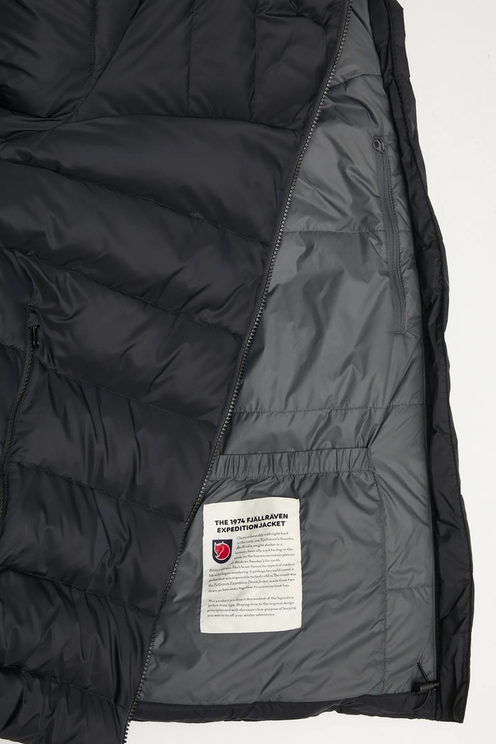 Fjallraven giacca Expedition F12500152 nero