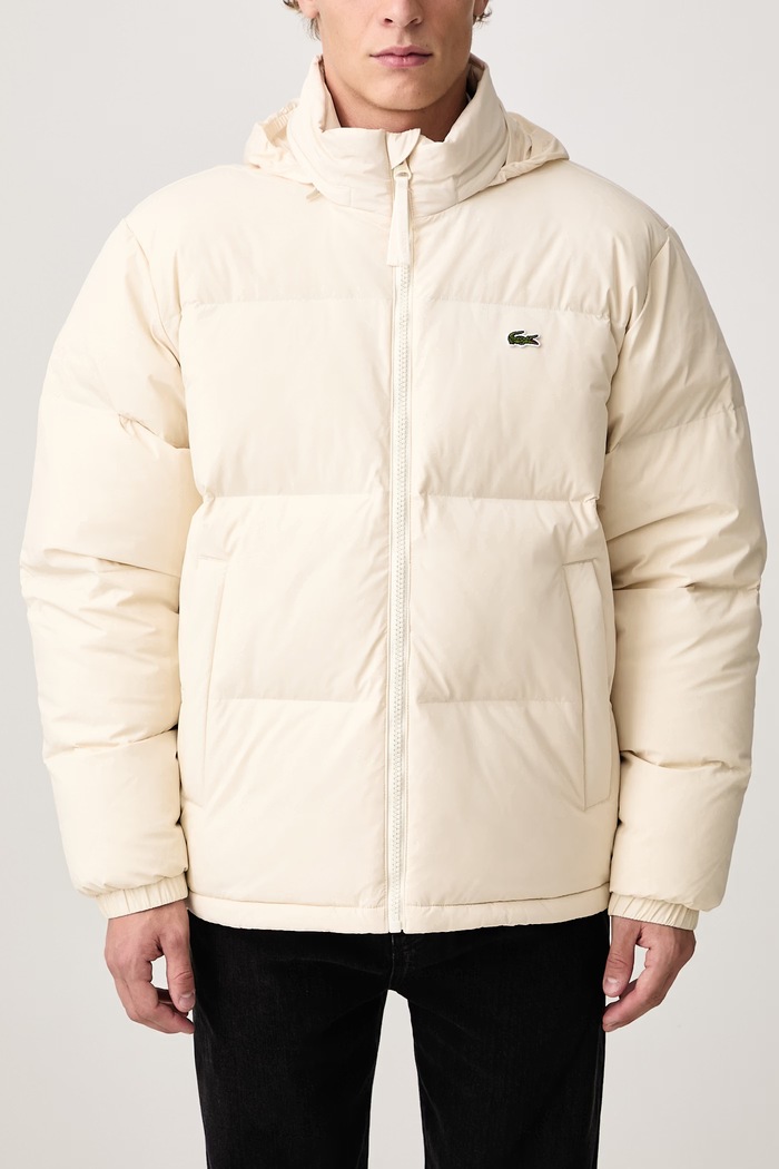 Kurtka puchowa męska Lacoste beżowy BH5154