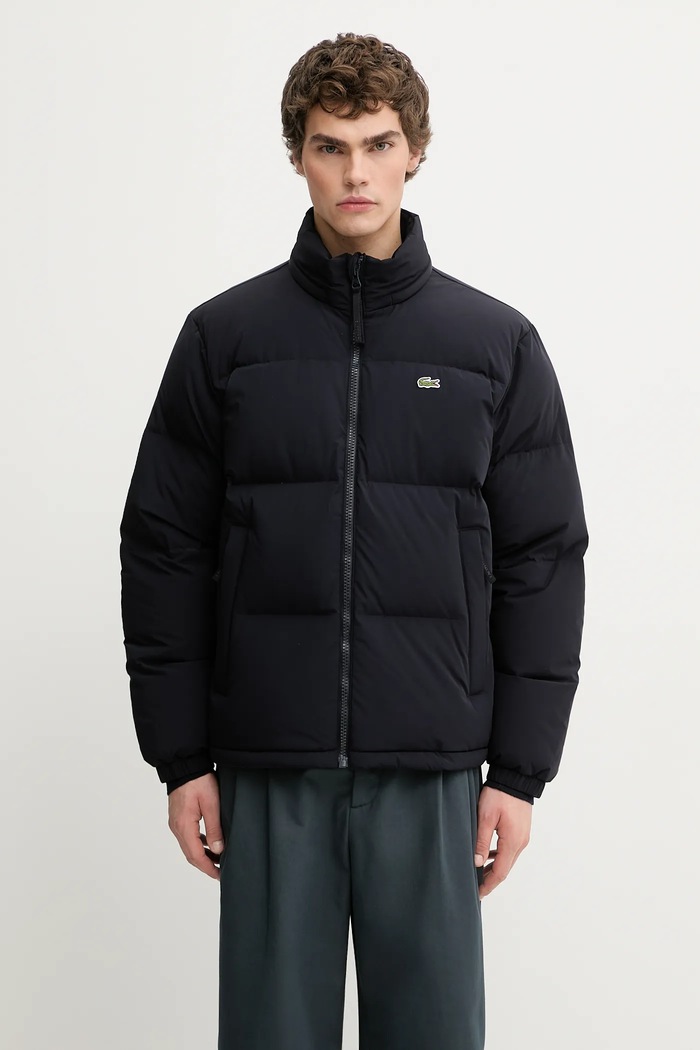 Пухова куртка Lacoste інші темно-синій BH5154