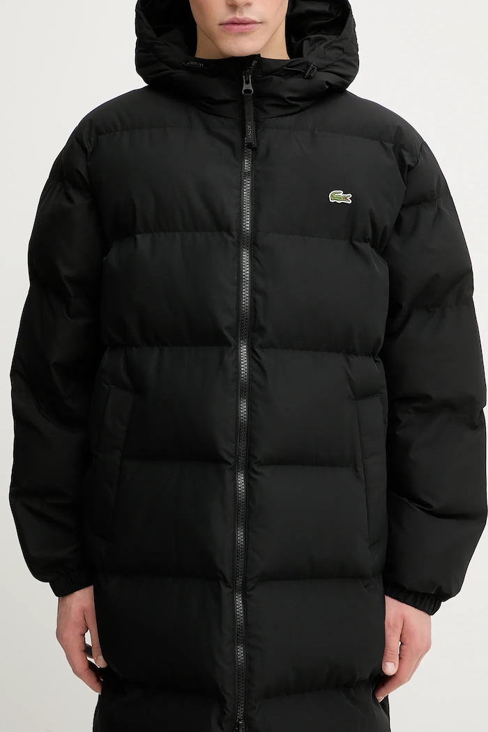 Bunda Lacoste čierna BH9221
