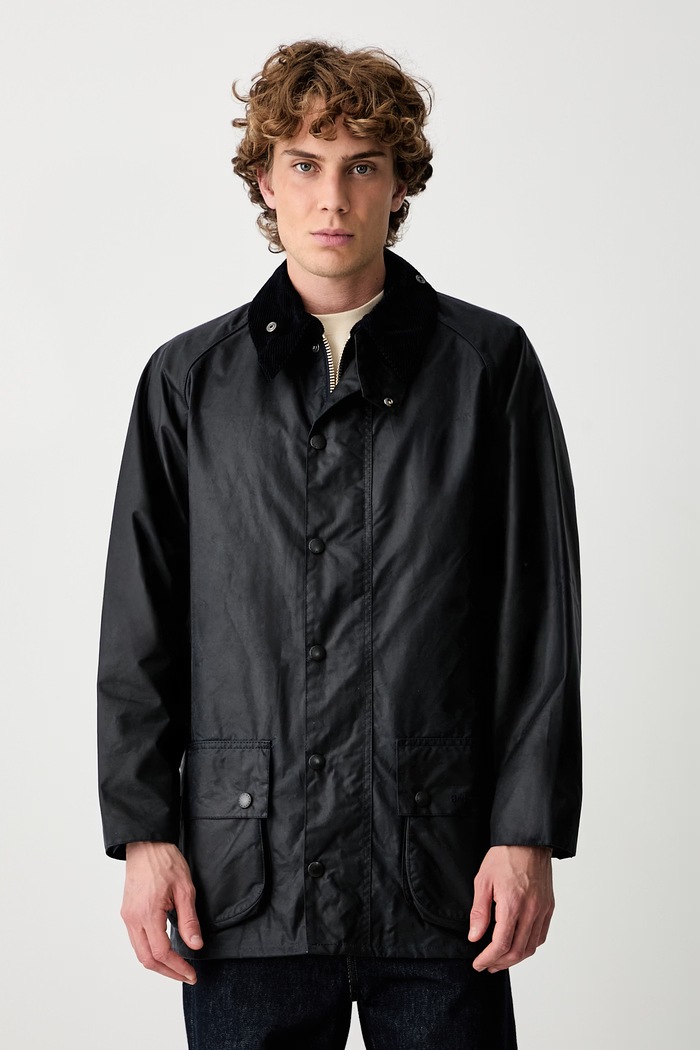 Barbour bunda pánska voskovaná Beaufort nezateplené tmavomodrá MWX0017NY91