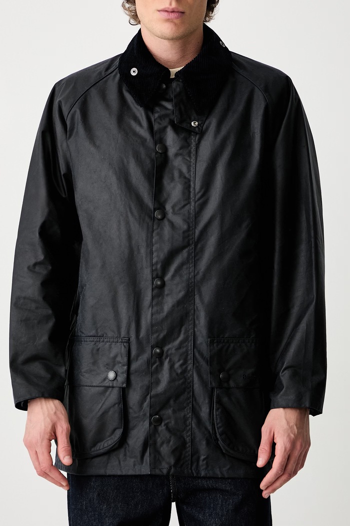 Barbour bunda pánska voskovaná Beaufort MWX0017NY91 tmavomodrá