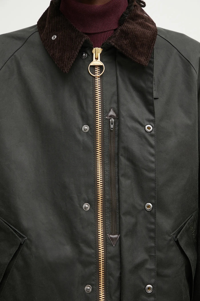 Barbour jacket OS Transport Wax Jacket green MWX1678SG91