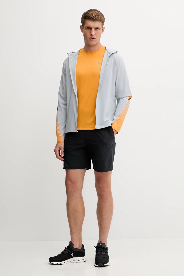 Under Armour kurtka sportowa Velociti Storm 6005900 szary AW25