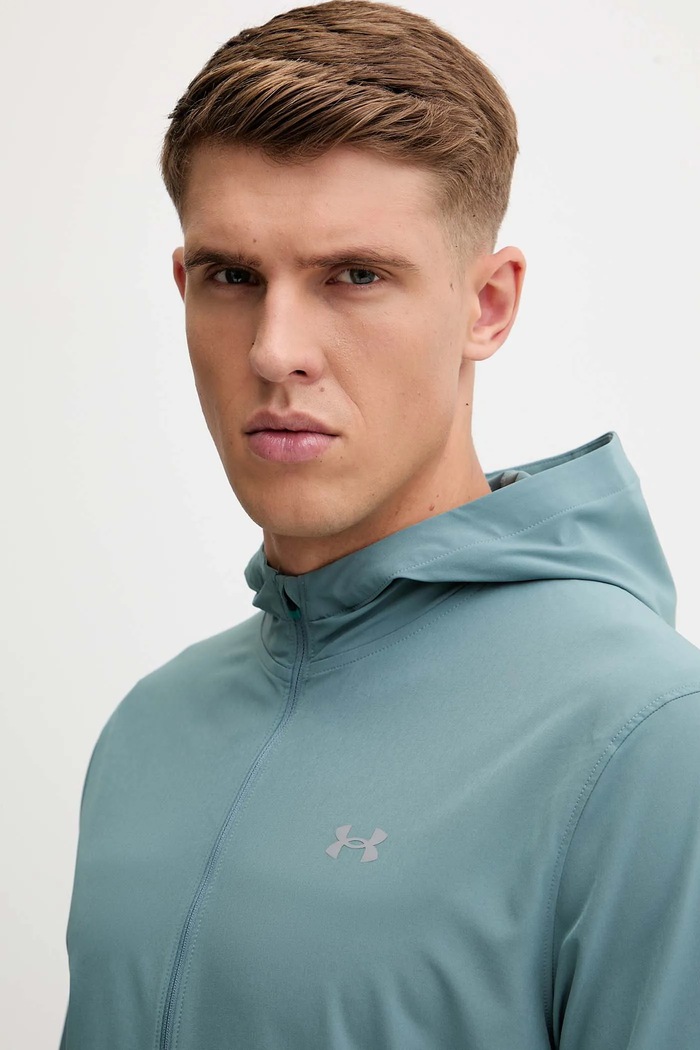 Under Armour kurtka sportowa Velociti Storm turkusowy 6005900