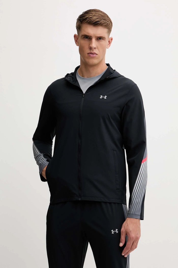 Under Armour kurtka sportowa Velociti Storm pozostałe czarny 6005900